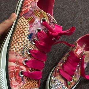 Womens custom converse shoes